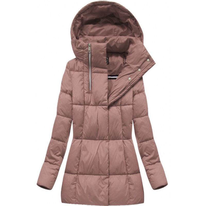 SHORT WINTER JACKET VINTAGE PINK (7750BIG) striukė