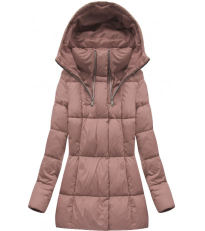 SHORT WINTER JACKET VINTAGE PINK (7750) striukė