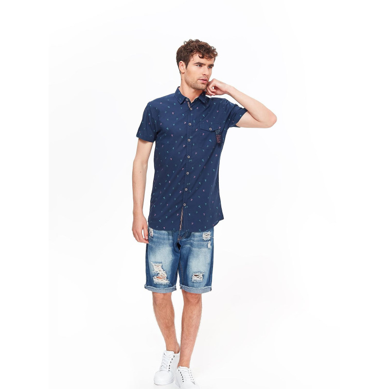 MEN'S SHIRT SHORT SLEEVE TOP SECRET marškiniai