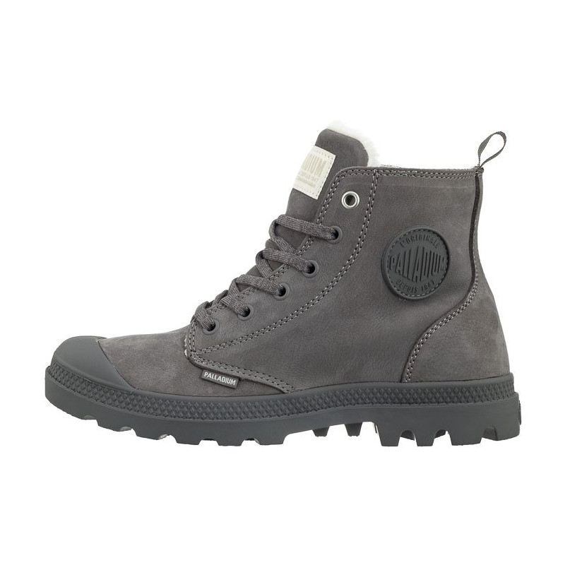 Palladium Pampa Hi Zip WL Cloudburst/Charcoal Gray 95982-055-M (PA45-b) bateliai