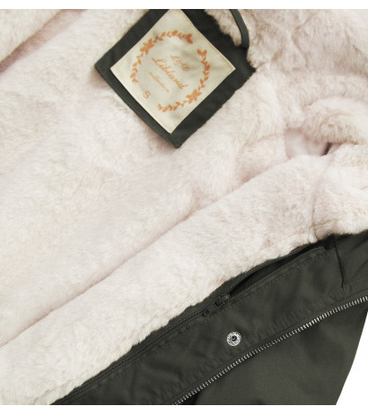 HOODED PARKA WITH LINER BLACK (7626) striukė