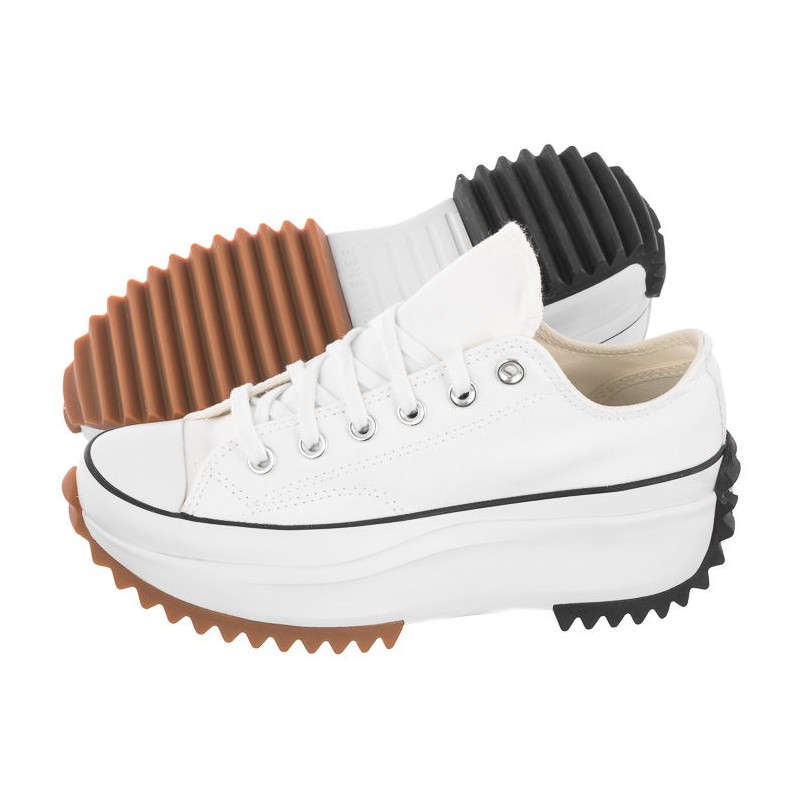 Converse Run Star Hike OX White/Black/Gum 168817C (CO460-a) bateliai